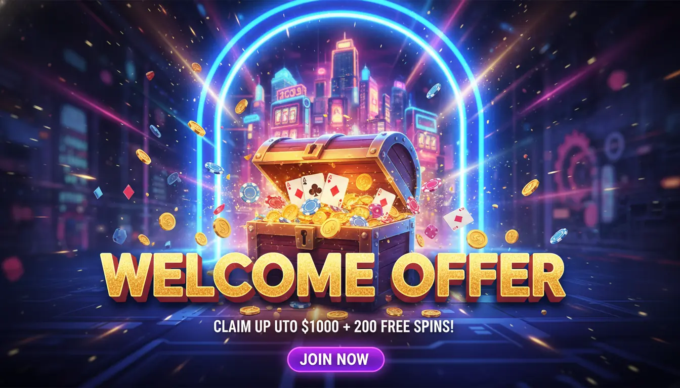 Spin Galaxy casino welcome offer
