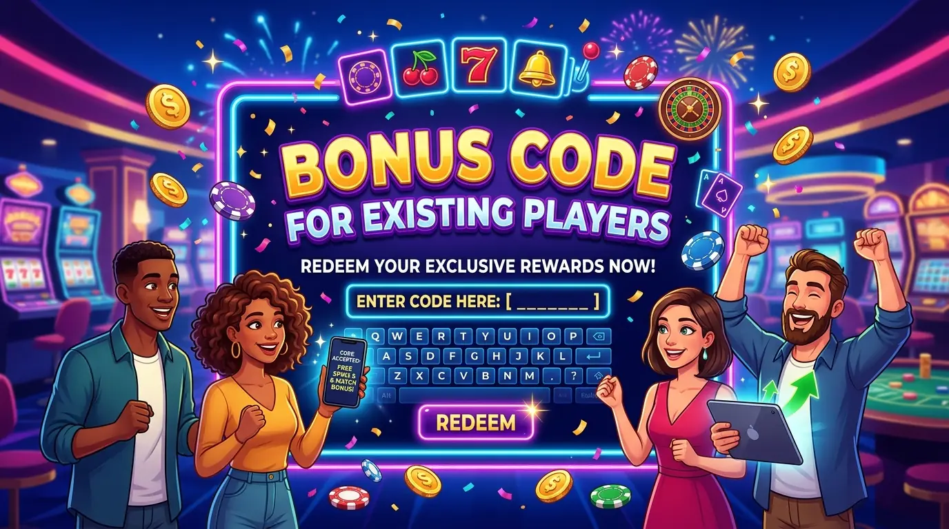 Spin Galaxy casino bonus code for existing players