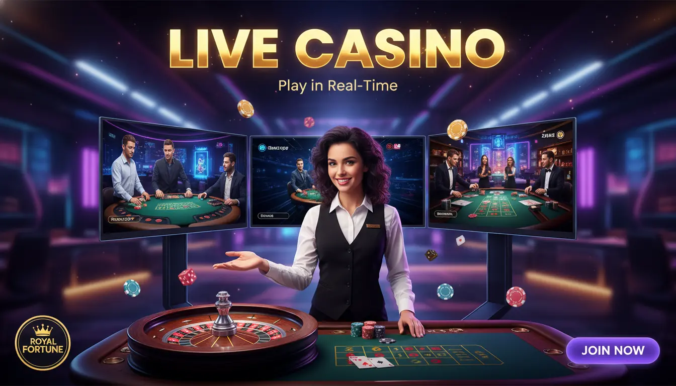 Spin Galaxy live casino games